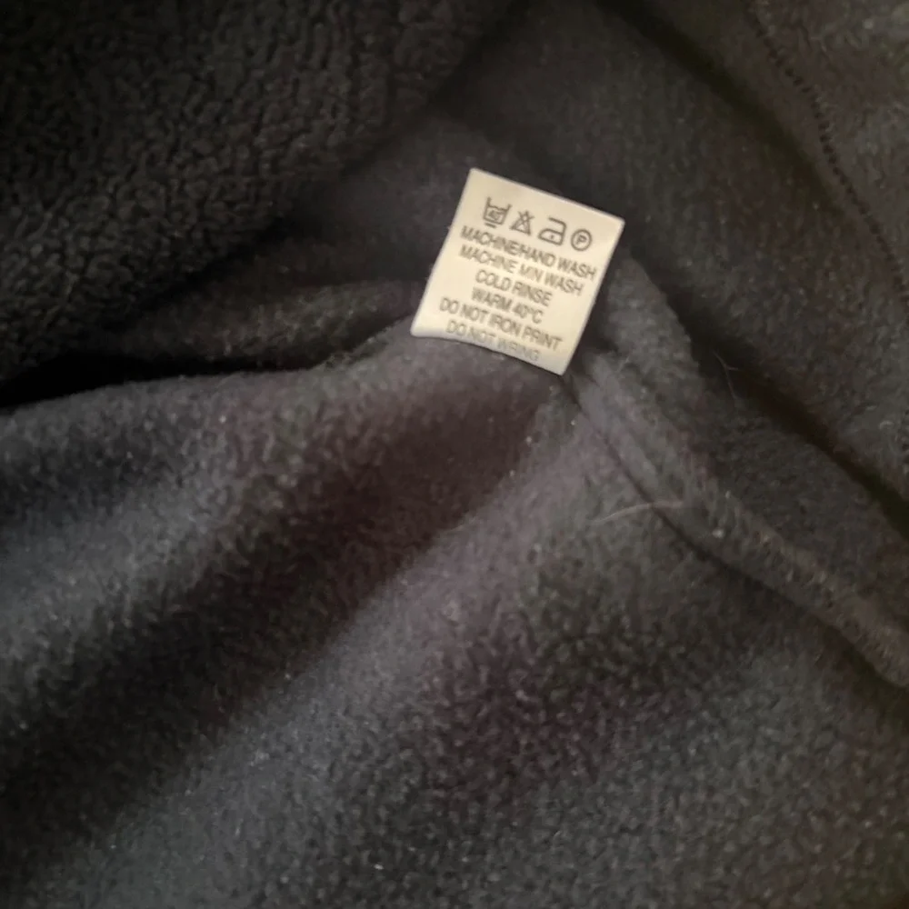 University of Cambridge Fleece Quarter Zip men's XXL Colorblock made in UK